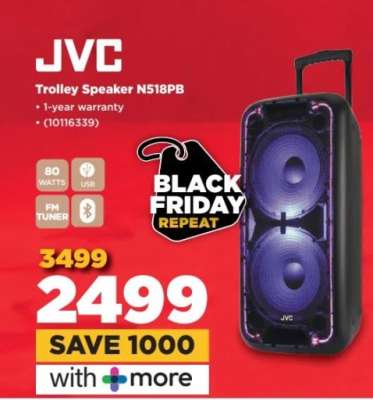 JVC Trolley Speaker N518PB