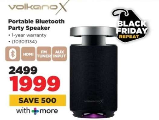 Volkano X Portable Bluetooth Party Speaker