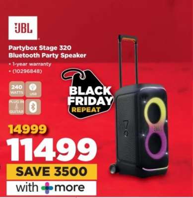 JBL Partybox Stage 320 Bluetooth Party Speaker