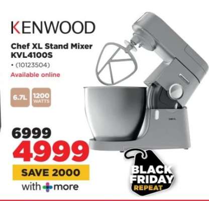 Kenwood Chef XL Stand Mixer KVL4100S