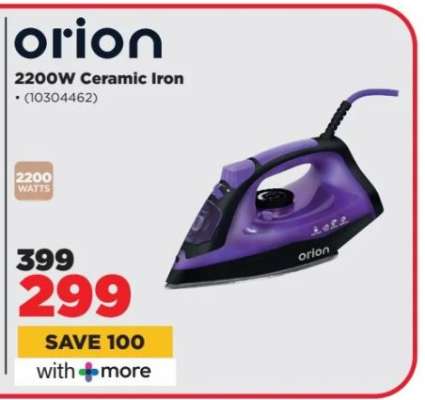 orion 2200W Ceramic Iron
