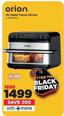 orion 10L Digital Trizone AirFryer