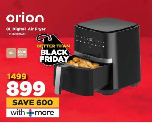 Orion 8L Digital Air Fryer