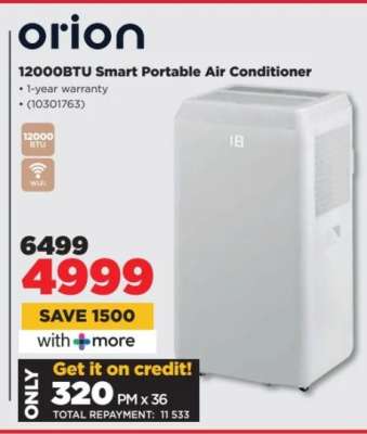 orion 12000BTU Smart Portable Air Conditioner