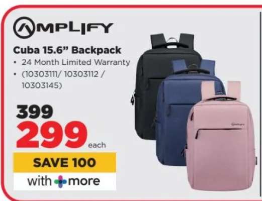 Amplify Cuba 15.6" Backpack