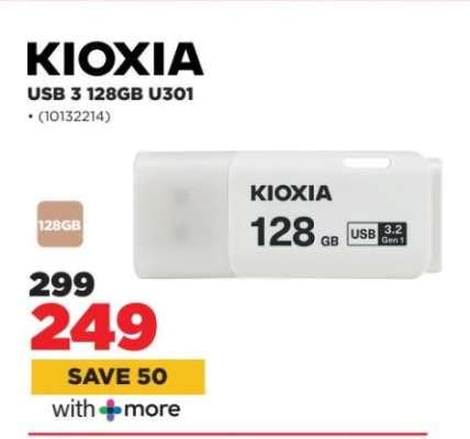 KIOXIA USB 3 128GB U301