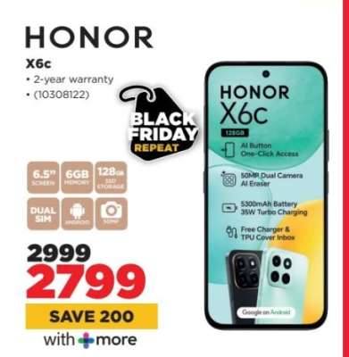HONOR X6c