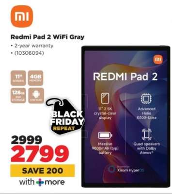 Redmi Pad 2 WiFi Gray