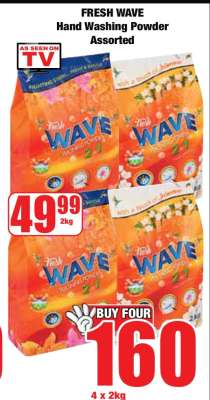 FRESH WAVE Hand Washing Powder Assorted