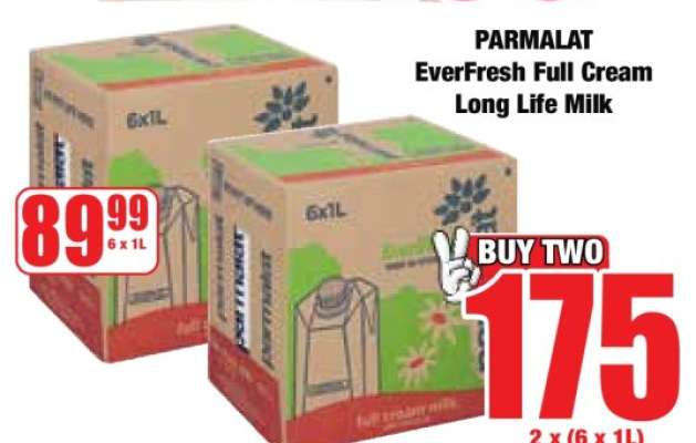 PARMALAT EVERFRESH FULL CREAM LONG LIFE MILK