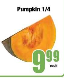 Pumpkin 1/4