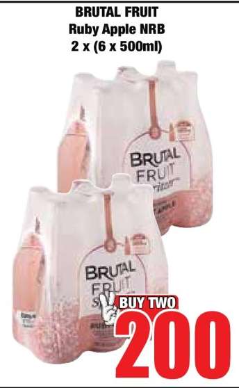 BRUTAL FRUIT Ruby Apple NRB