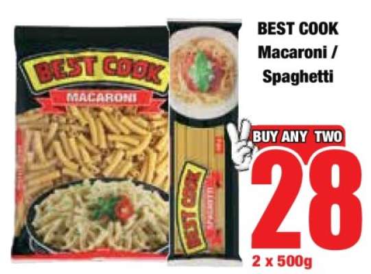 BEST COOK Macaroni / Spaghetti