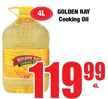 GOLDEN RAY Cooking Oil