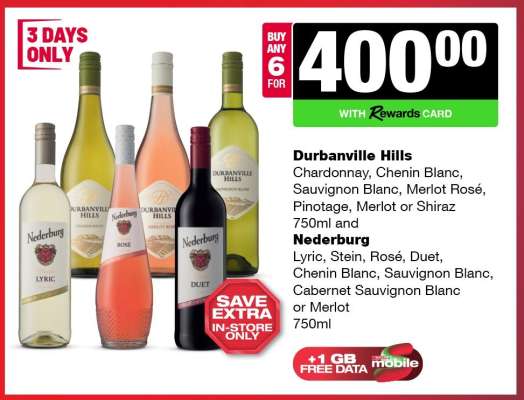 Durbanville Hills and Nederburg Wines