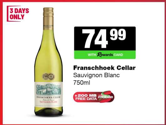 Franschhoek Cellar Sauvignon Blanc