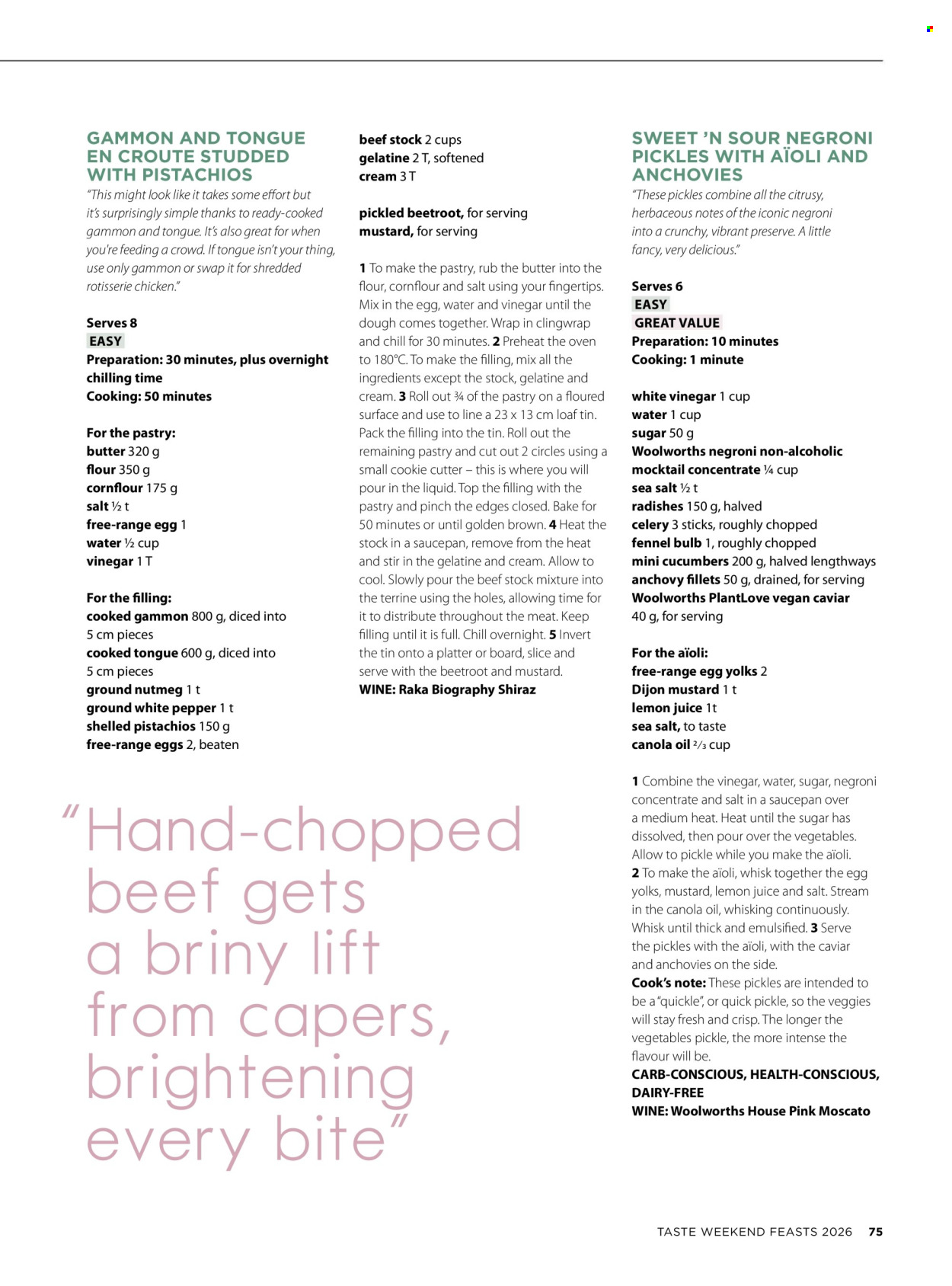 Woolworths specials. Page 77