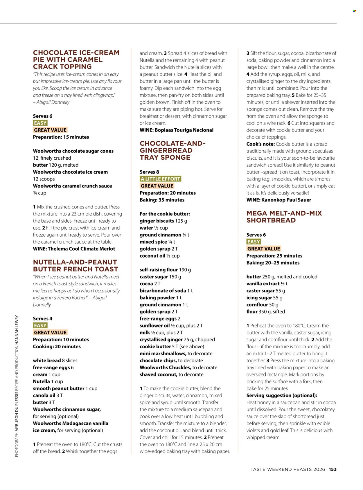 Woolworths specials. Page 155