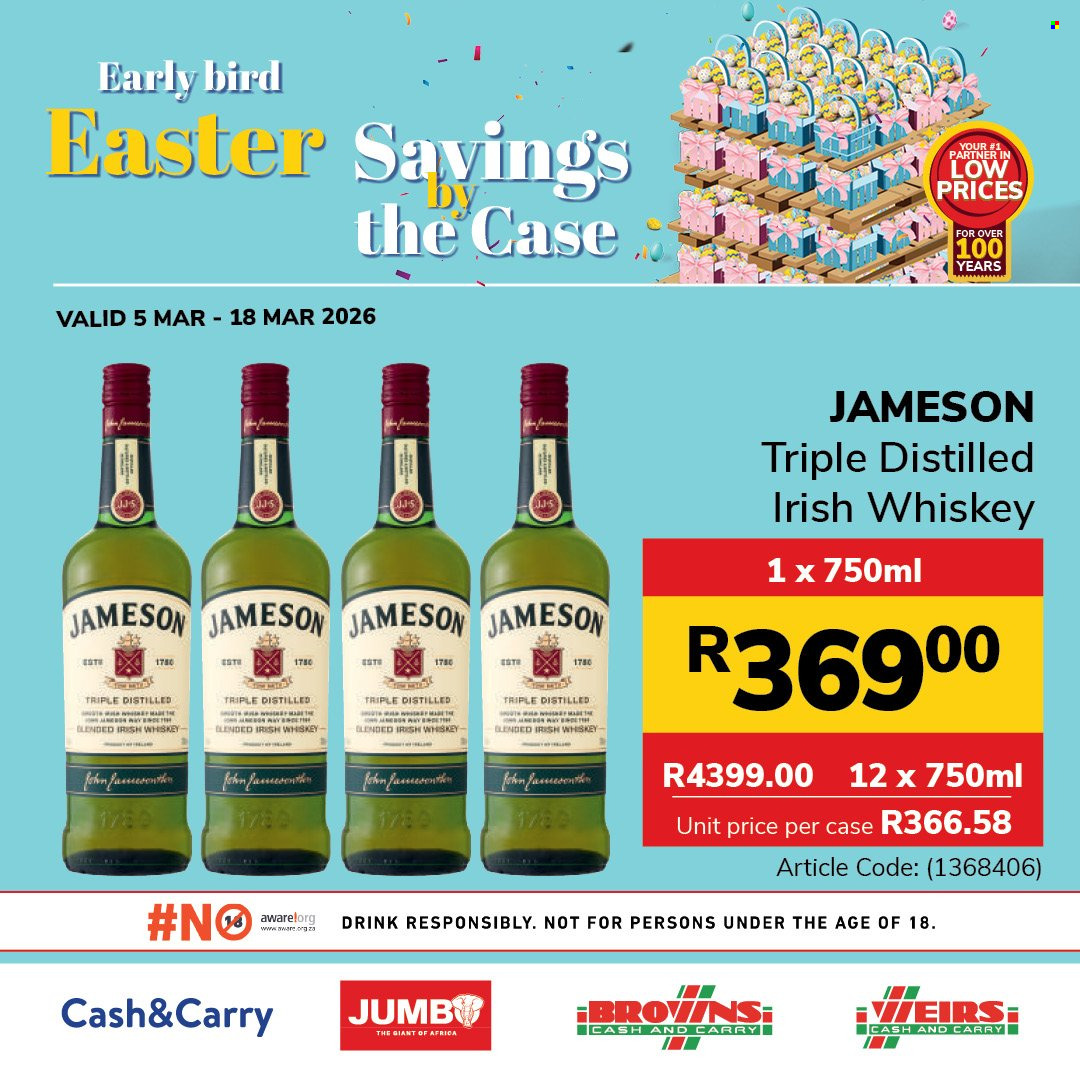 Jumbo Cash & Carry specials - 05/03/2026 - 18/03/2026. Page 1