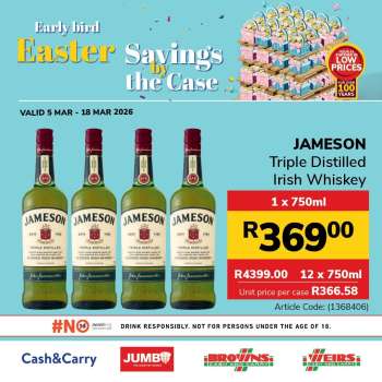 Jumbo Cash & Carry catalogue  - 05/03/2026 - 18/03/2026.