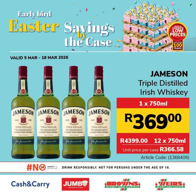 Jumbo Cash & Carry catalogue  - 05/03/2026 - 18/03/2026.
