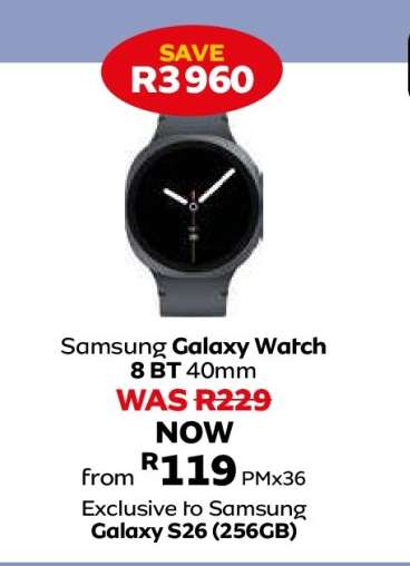 Samsung Galaxy Watch 8 BT 40mm