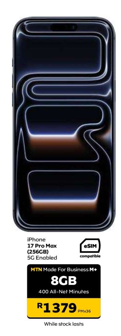 iPhone 17 Pro Max (256GB)