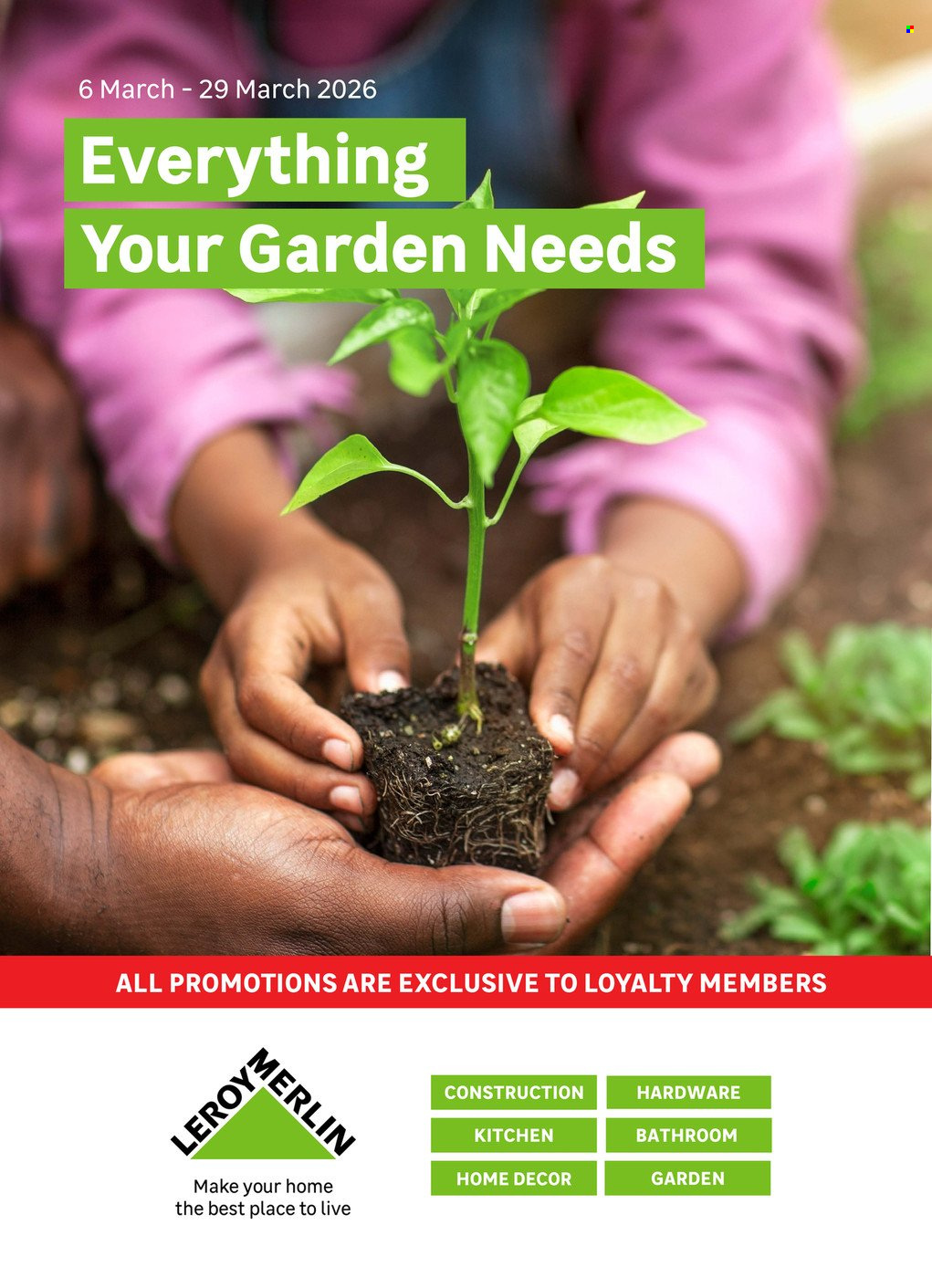 Leroy Merlin specials - 06/03/2026 - 29/03/2026. Page 1