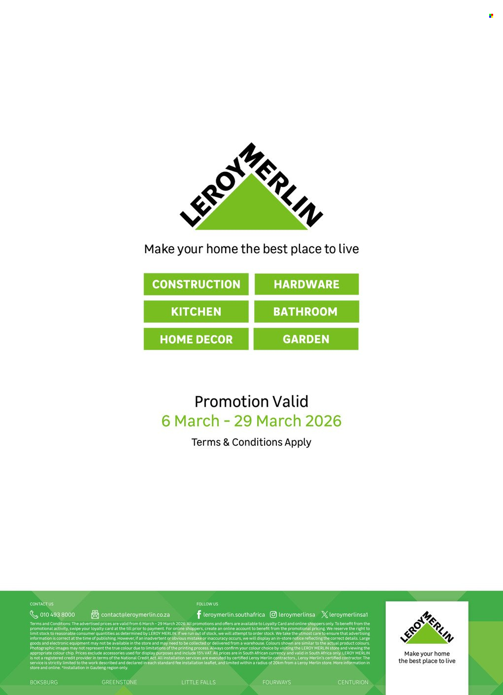 Leroy Merlin specials - 06/03/2026 - 29/03/2026. Page 22