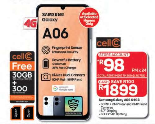 Samsung Galaxy A06 64GB