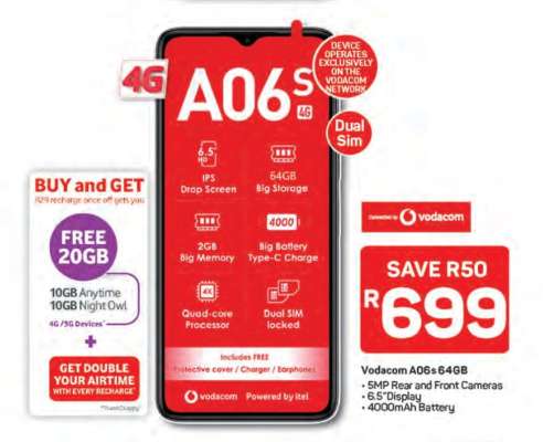 Vodacom A06s 64GB