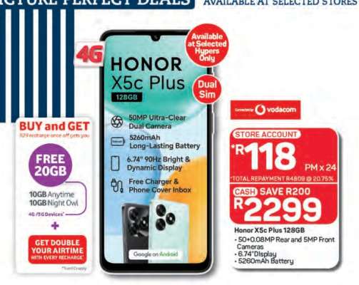 Honor X5c Plus 128GB