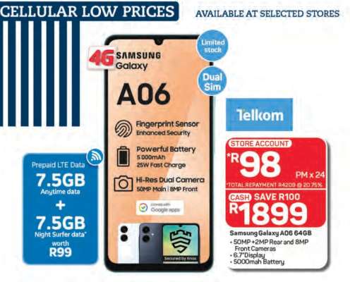 Samsung Galaxy A06 64GB