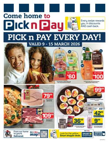 Pick n Pay catalogue  - 09/03/2026 - 15/03/2026.