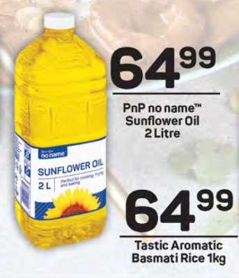 PnP no name™ Sunflower Oil 2 Litre