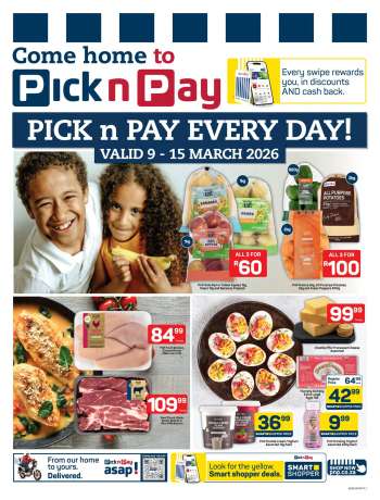 Pick n Pay catalogue  - 09/03/2026 - 15/03/2026.