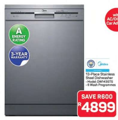 13-Place Stainless Steel Dishwasher