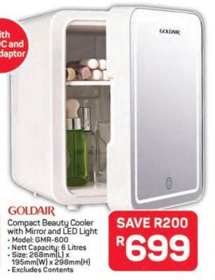 GOLDAIR Compact Beauty Cooler