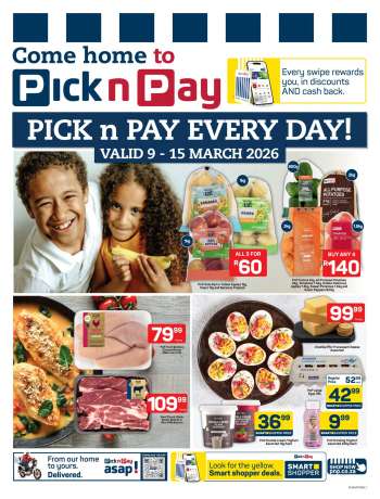 Pick n Pay catalogue  - 09/03/2026 - 15/03/2026.