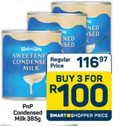 PnP Condensed Milk 385g