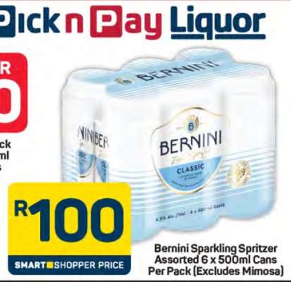 Bernini Sparkling Spritzer Assorted