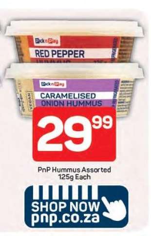 PnP Hummus Assorted