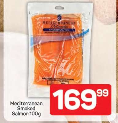 Mediterranean Smoked Salmon 100g