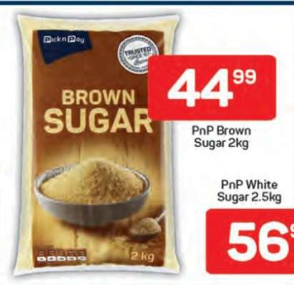 PnP Brown Sugar 2kg