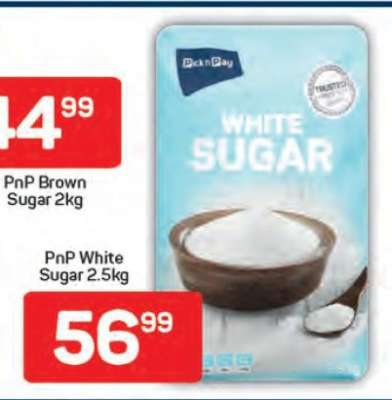 PnP White Sugar 2.5kg
