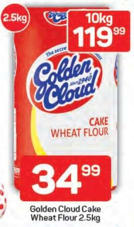 Golden Cloud Cake
Wheat Flour 2.5kg