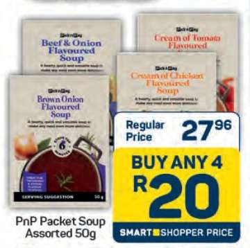 PnP Packet Soup Assorted 50g