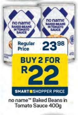 no name™ Baked Beans in Tomato Sauce 400g