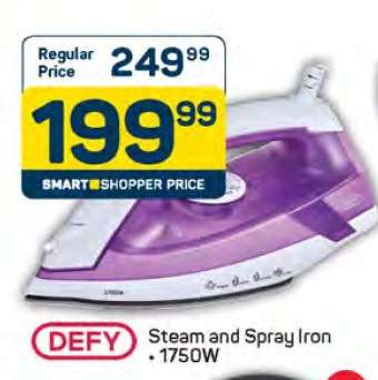 DEFY Steam and Spray Iron