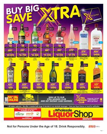 Shoprite catalogue  - 09/03/2026 - 22/03/2026.